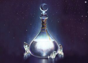Pócimas Mágicas y el Agua de Luna:Preparación y usos.    