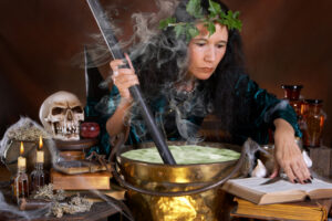 Brujas Medievales: Misterio y Pócimas Mágicas.