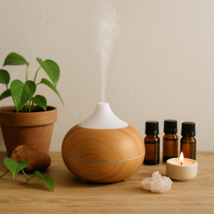 5 Difusores de Aceites Esenciales para Meditación y Armonía Espiritual en el Hogar.
