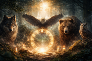 Tótems animales en tu camino de vida: sabiduría espiritual.