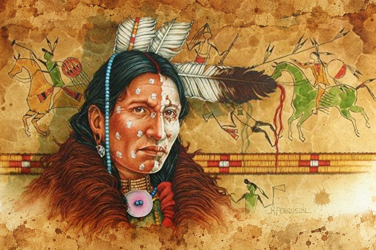 Imagen de portada de «El Camino Rojo: Cosmovisión indígena de los nativos americanos; para sanar y conectar con lo sagrado».